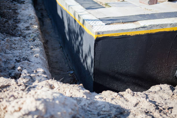 Professional Interior Drainage System technician working in Castalian Springs, TN